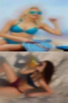 Sexy girls swingers being