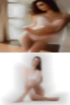 Naked woman older than years
