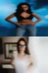Horny female faces during live