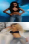 Naked woman woman masturbating